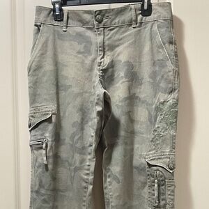 Fashion Bug Camouflage Cargo Pants Size 12 Juniors